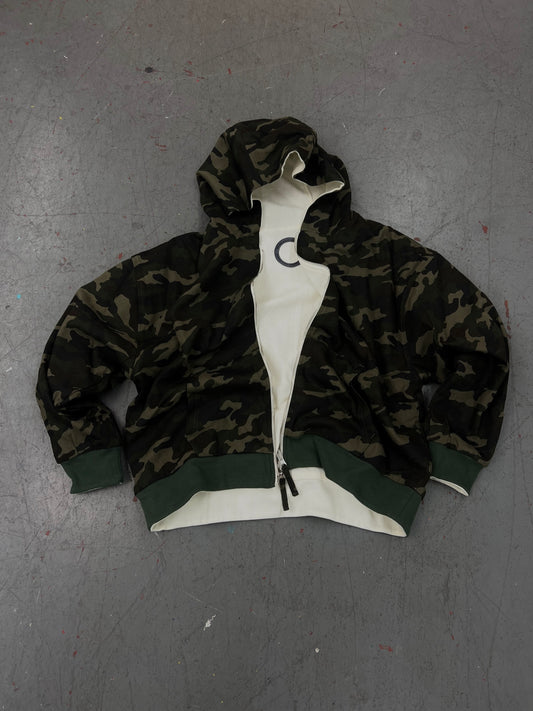 REVERSIBLE ZIP UP